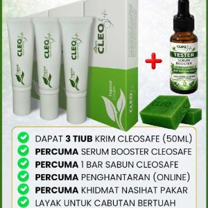 CLEOSAFE PAKEJ SEMBUH DAN BAIK PULIH
