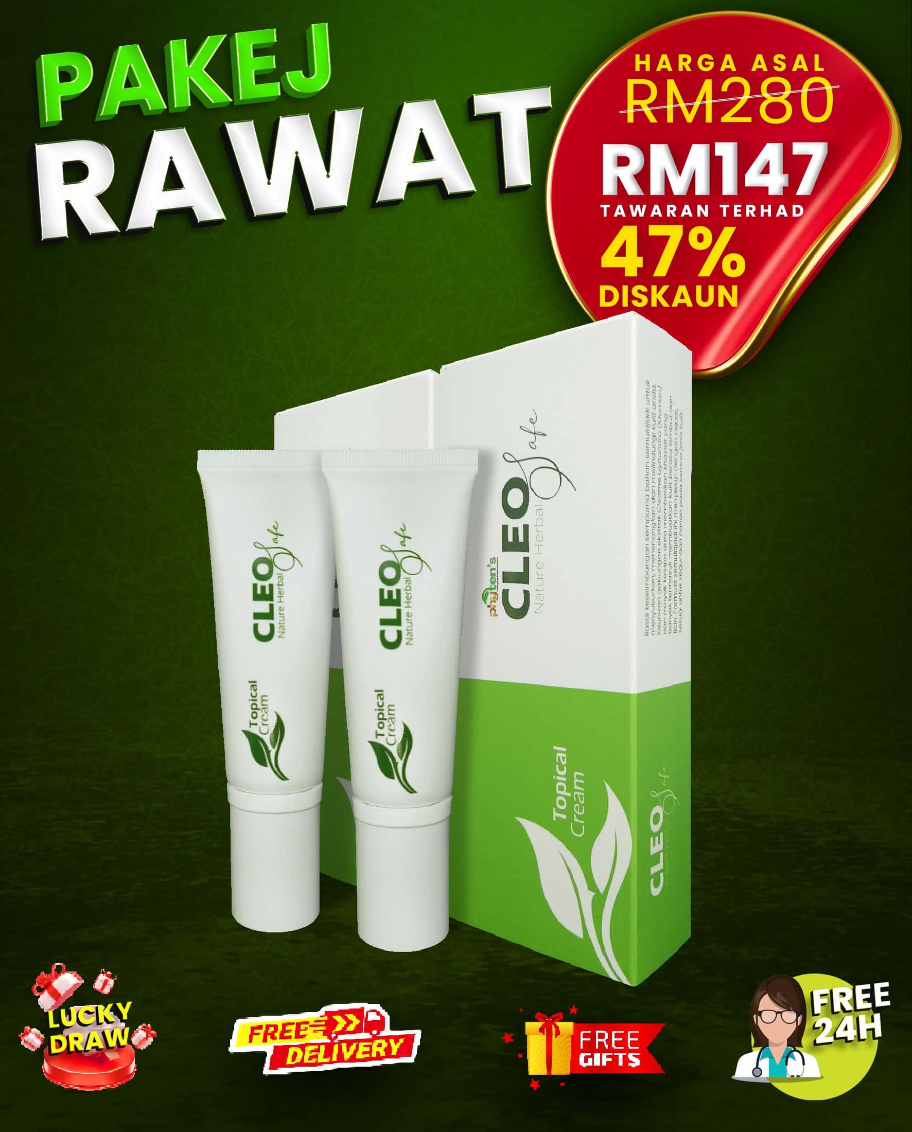 CLEOSAFE PAKEJ RAWAT