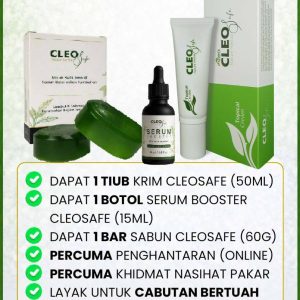 CLEOSAFE PAKEJ LENGKAP